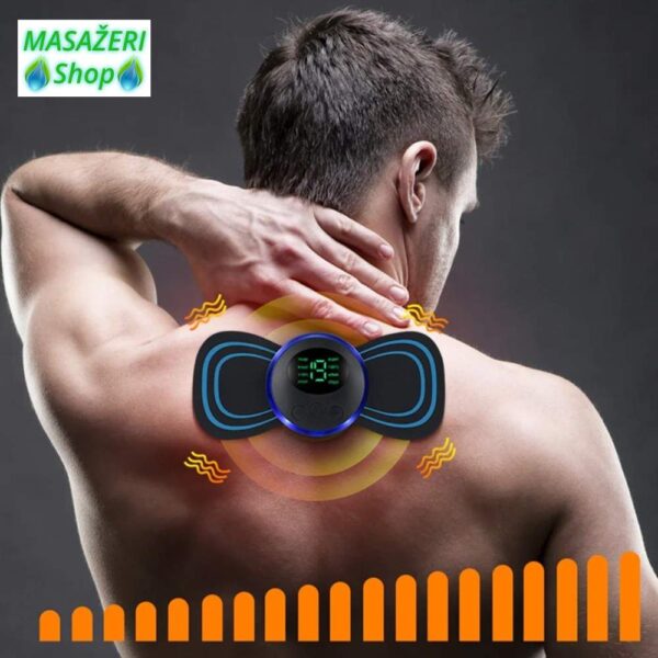 masazeri2 (1) Mini elektro leptir masažer za sve delove tela na USB